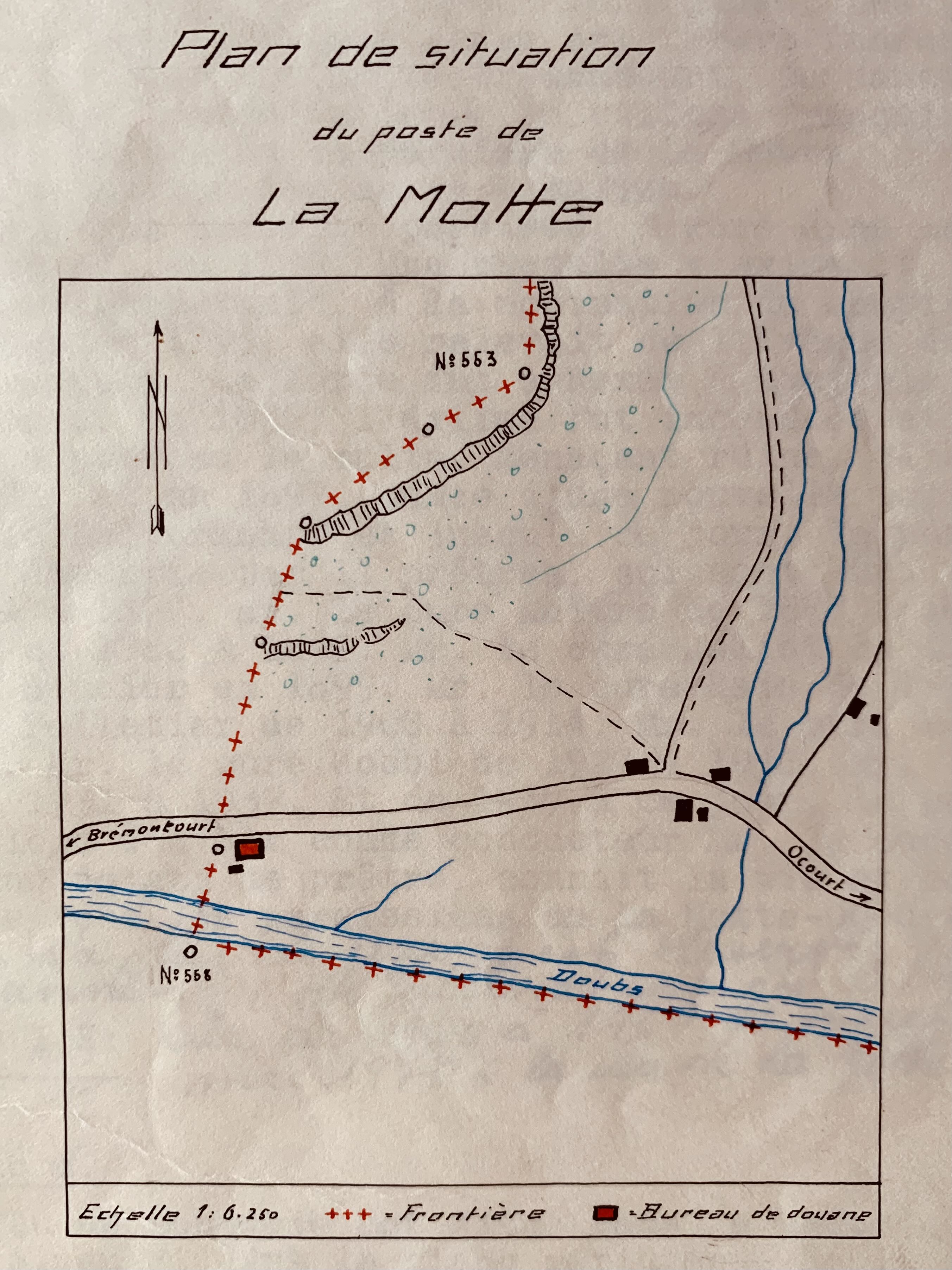 Dia 4. Plan de Situation La Motte